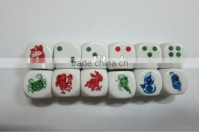 Double color dice