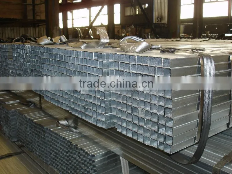 Square Galvanized Steel Tubes / Hollow Section / Frame-- Z: 60GSM