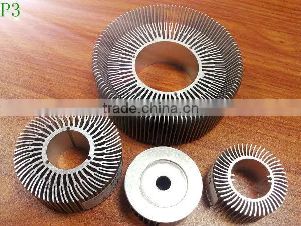 Sunflower LED heat sink & LED radiator
