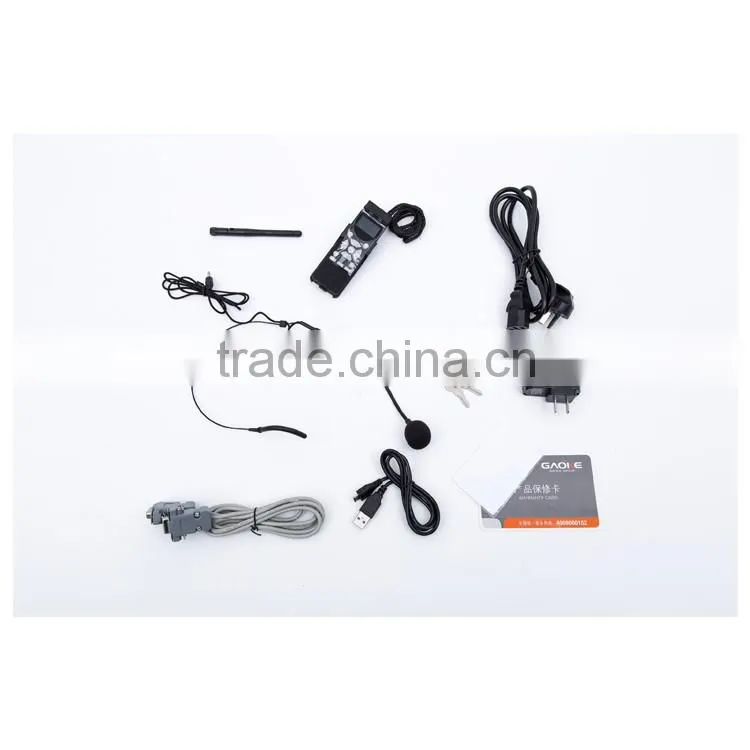 GAOKE all in one multimedia wall mounted device interactive whiteboard with built in Mini OPS 5mega visualizer and 2*15W speaker