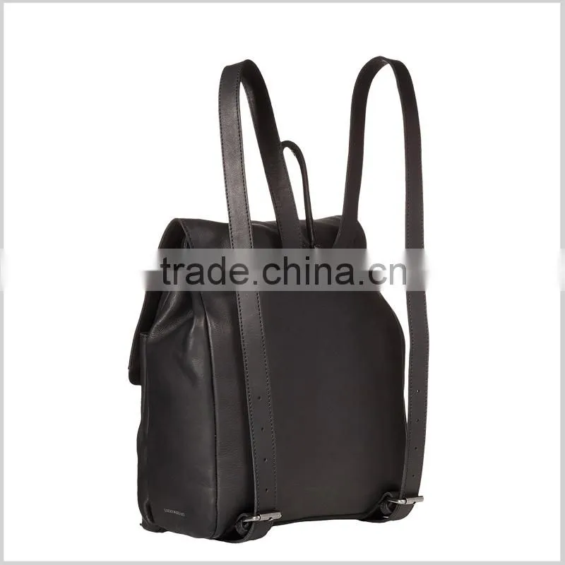 wholesale high quality fashion girls backpack female leather backpack