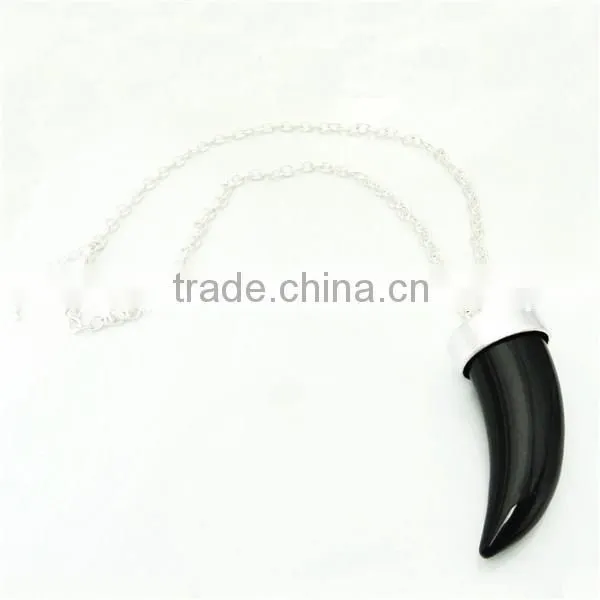 agate handmade alloy statement necklaces