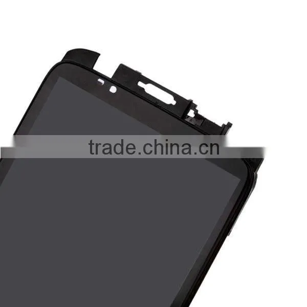 lcd & digitizer assembly for htc one x with front housing,for htc one x lcd with touch screen assembly high quality