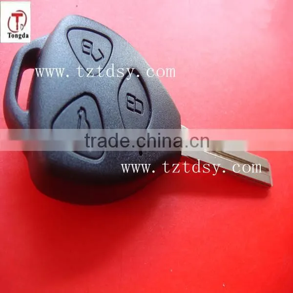 Tongda car key blade .top quality unique keys 3 button TOY47 key blade for Toyota
