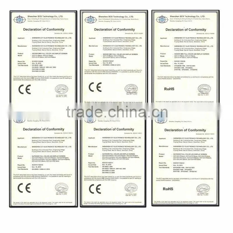 P5mm smd clear led display