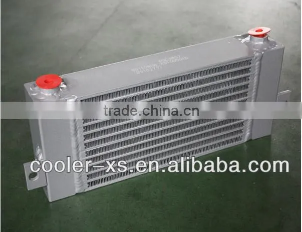 aluminum air cooler, charge air cooler, piston screw compressor cooler,aftercooler