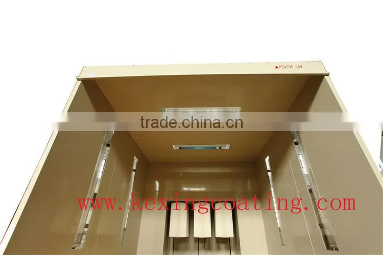 China easy operate powder coating cabine
