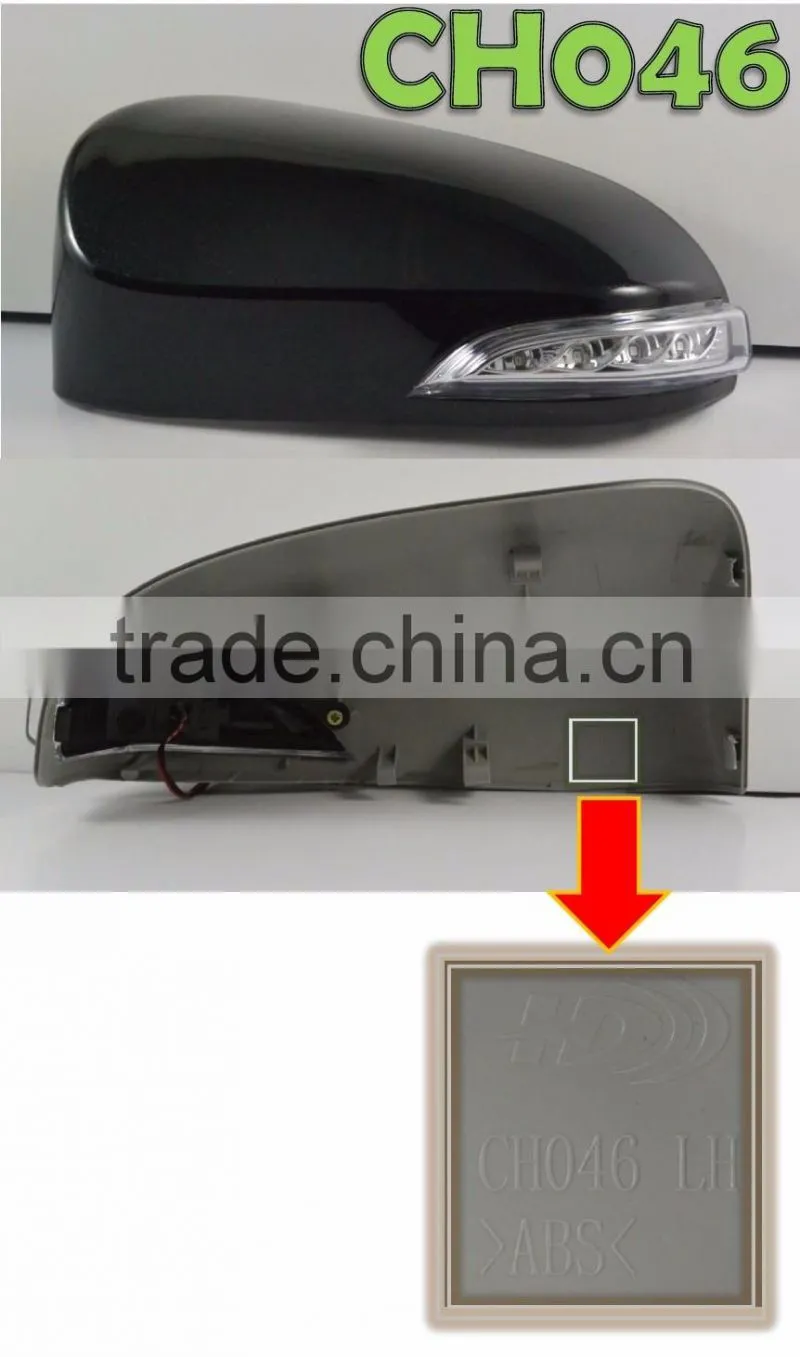 High quality FOR TOYOTA VIOS YARIS LED Car SIDE VIEW MIRROR COVER