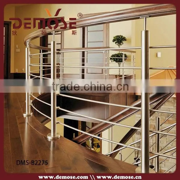 aluminum square pipe railing stair handrail