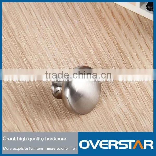 Modern Chrome Plated Round Zinc Alloy Cabinet Door Knobs