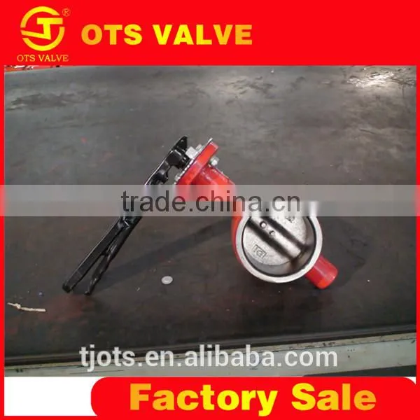 BV-DS041 CE/KS/JIS clamp butterfly valve for fire fighting