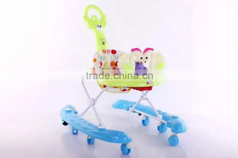 baby in a walker/baby walker with 8 swivel wheels/rolling baby walker