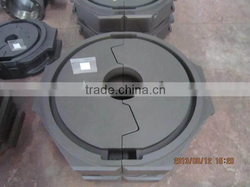 Shaffer style BOP Shear ram assembly