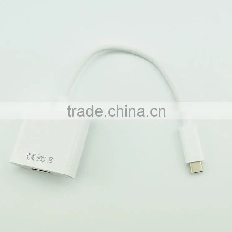 Manufacture male to female c type usb to hdmi converter cable for mobile phone accesories