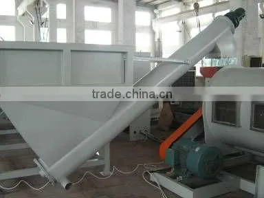 pe film cleaning equipment/pe film pelletizing machine