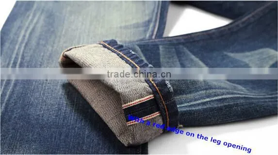oem selvedge denim jeans wholesale china for man(JM140210)