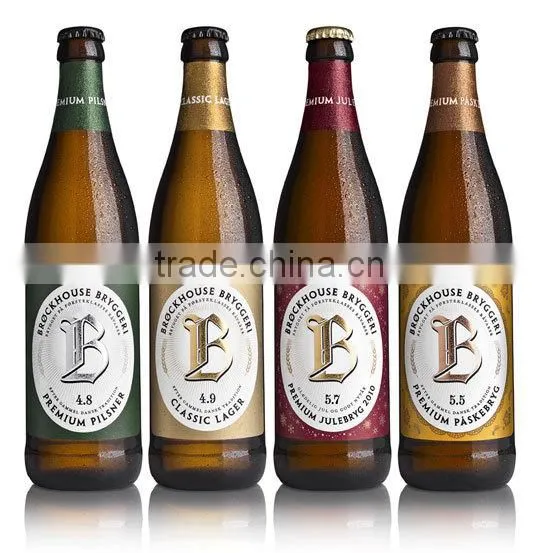 excellent quality competive price beer label paper