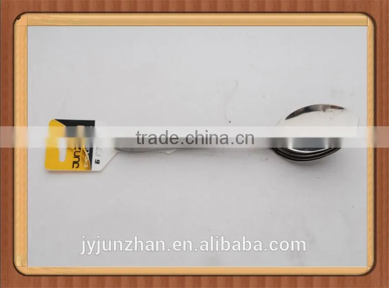 Supermarket hotsell stainless steel 410 dinner knife with hang tag and low price