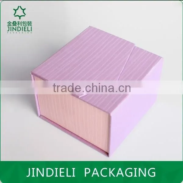 beautiful purple fancy paper packaging jewelry boxes wholesale
