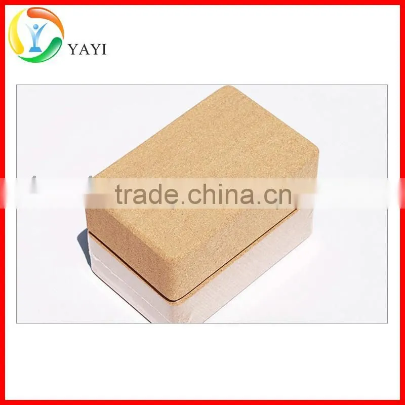 Yoga Pilates Non Slip Natural Cork Yoga Block