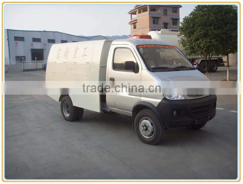 Changan mini hermetic garbage truck