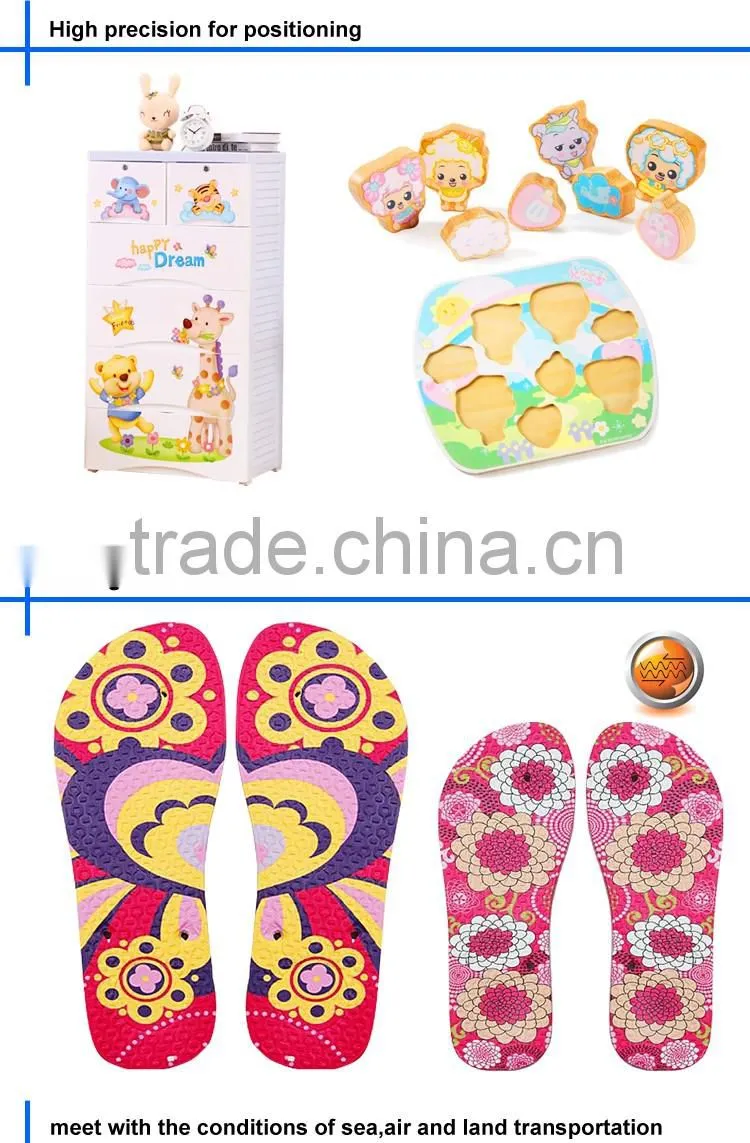 LAVY 2D heat transfer film without glue for slippers