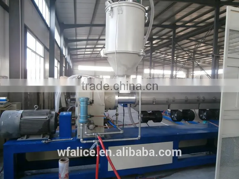 PVC hose machine for lay flat fire hose