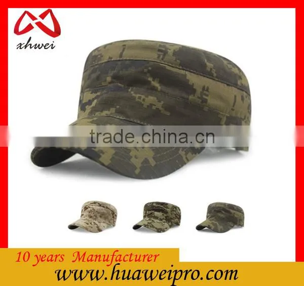 Alibaba International Wholesale Army Cap Woodland Digital Camouflage Military Cap