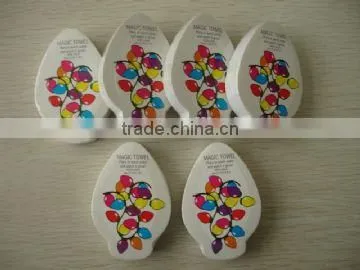 different model 100% cotton compressed magic towel