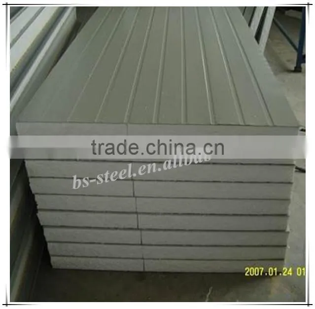 Construction Material Corrugated EPS Polyurethane Foam Board