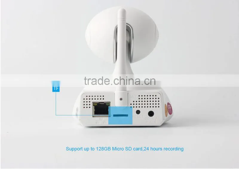 Easy to setup Plug and Play P2P WIFI Camera With Image gravity sensor