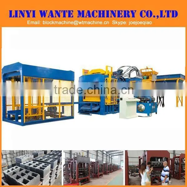 QT10-15 pavement tiles making machine