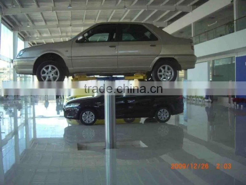 under-ground car washing lift single post lift
