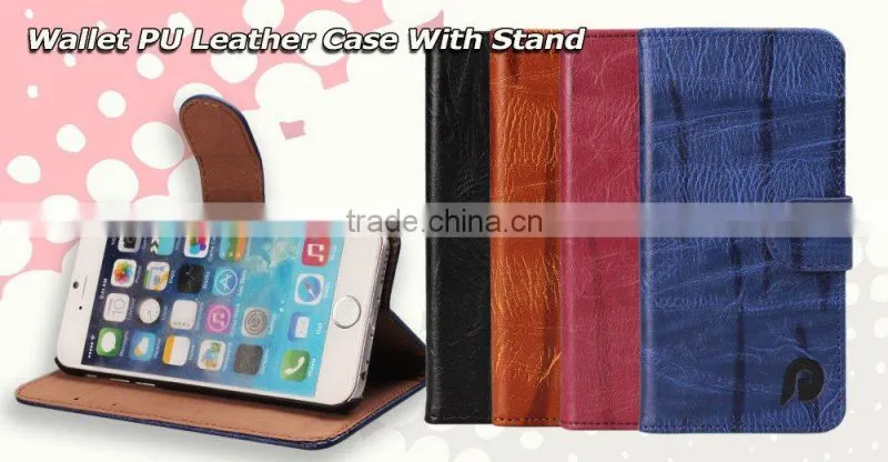 New superior quality PU mobile phone wallet cases