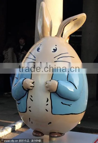 Food grade high quality colorful plastic Easter egg