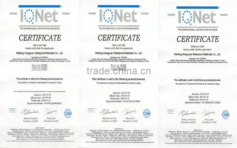 sbs/app bitumen waterproof membrane with high quality, low price