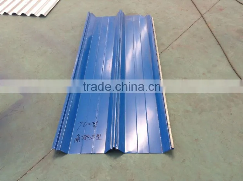 profiled galvanized steel gi metal roofing and wall