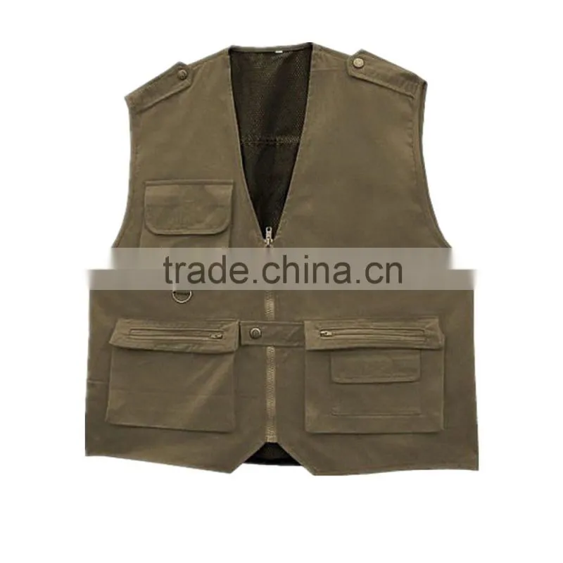 Men's Multi Pocket Fishing Vest