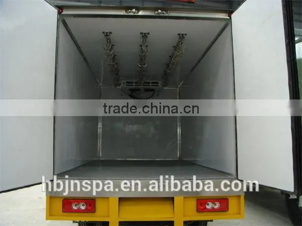 china 4*2 FAW jiefang meat refrigerated truck for sale