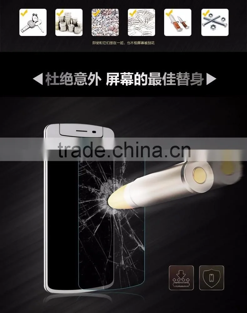 9H Hardness Anti-fingerprint Tempered Glass Mirror Tempered Glass Screen Protector For OPPO N1