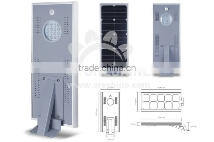 All in One Solar Wall LED Lights Smart Series 16 Watt