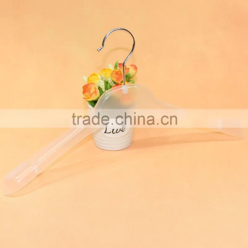 Factory price plastic display hanger for man with anti slip