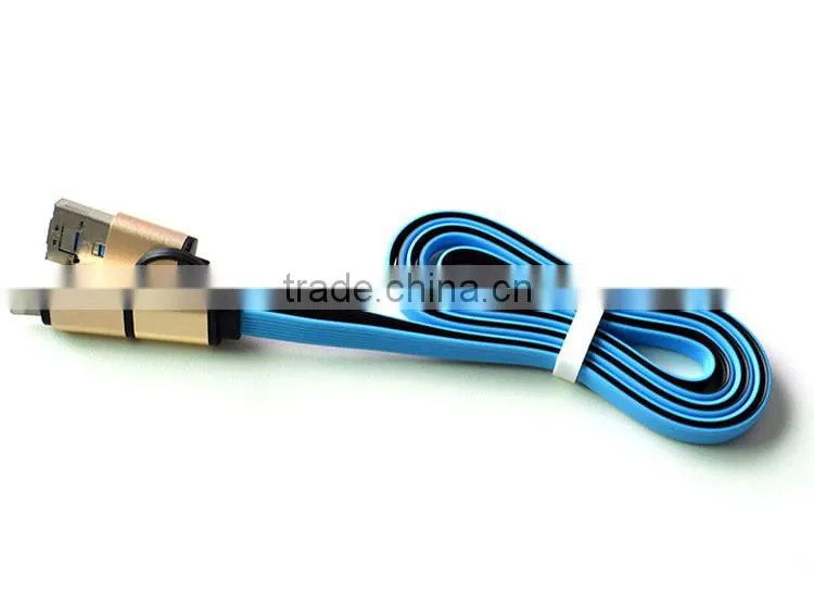 Best sale double sided micro usb data cable for samsung
