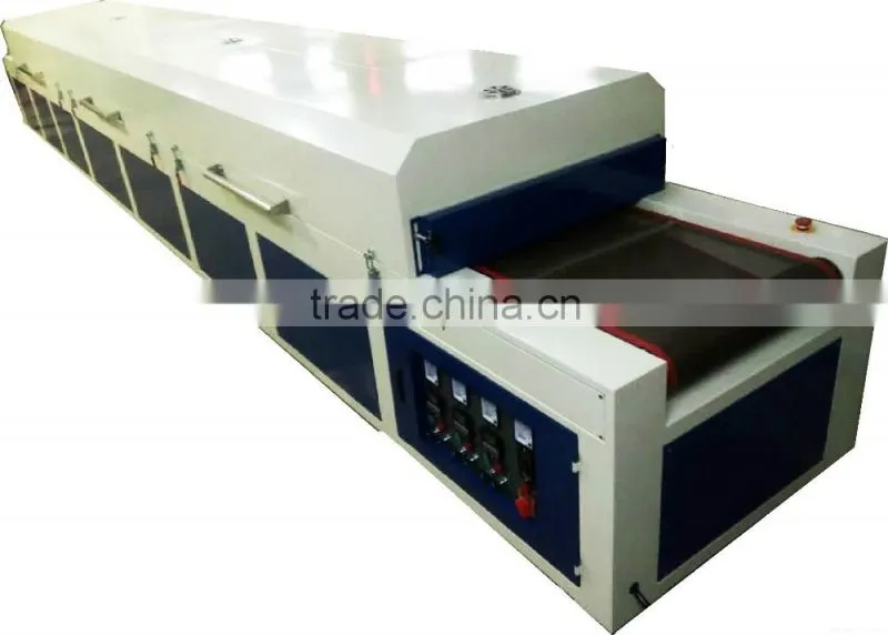 2016 the newest IR Drying Tunnel IR hot oven machine IR conveyor