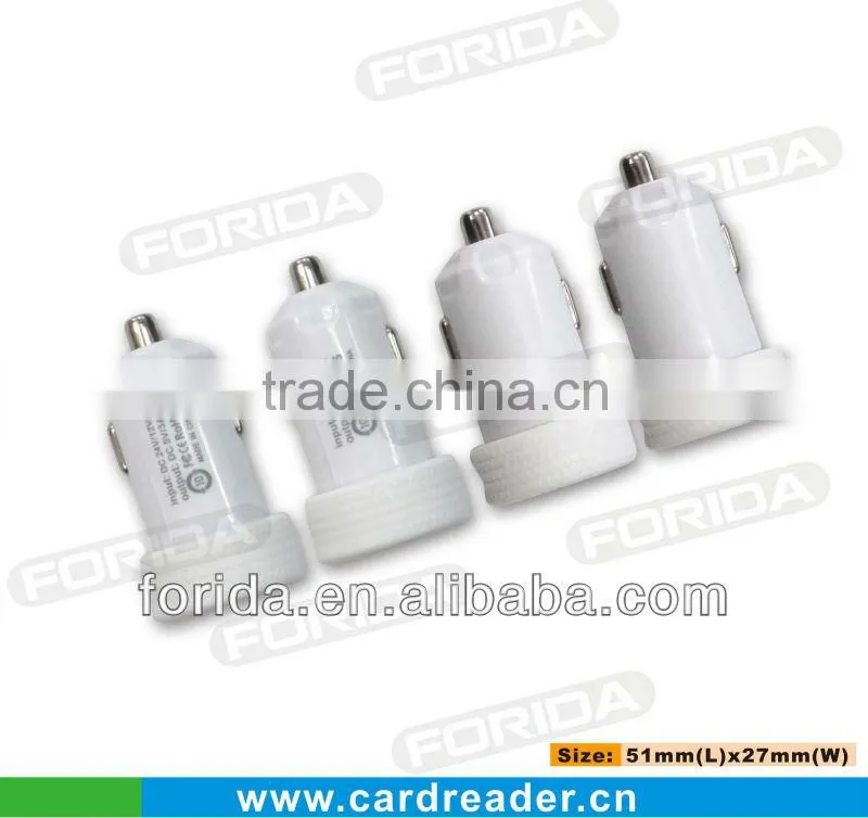 Fashion 5V 3.1A dual promotional usb car charger