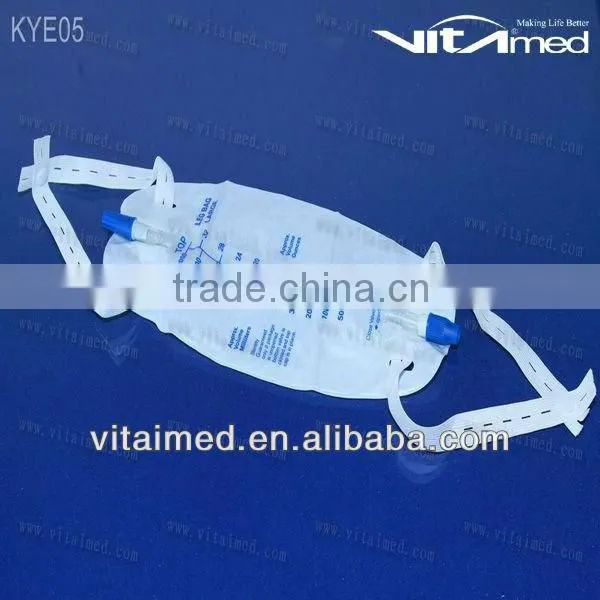 750ml Urine Leg Bag KYE03 With CE/FDA /ISO13485 Certificate