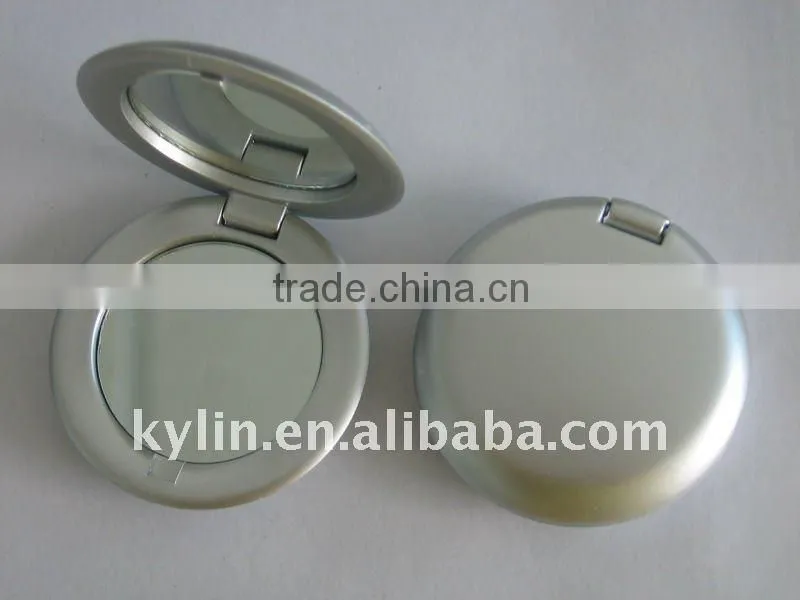 Buckles square of plastic cosmetic mirror