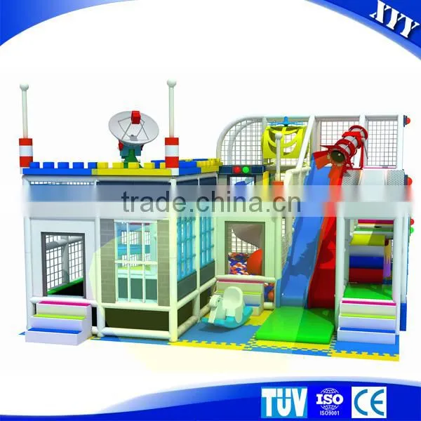 Small police station theme kIds indoor playground for shop mall