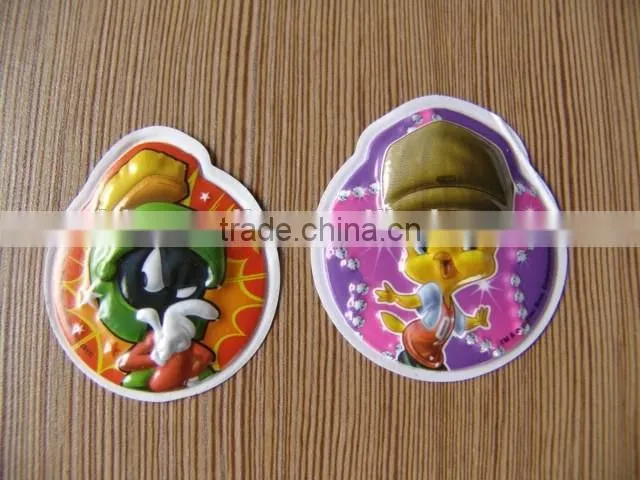 custom pvc sticker,3d embossing pvc sticker
