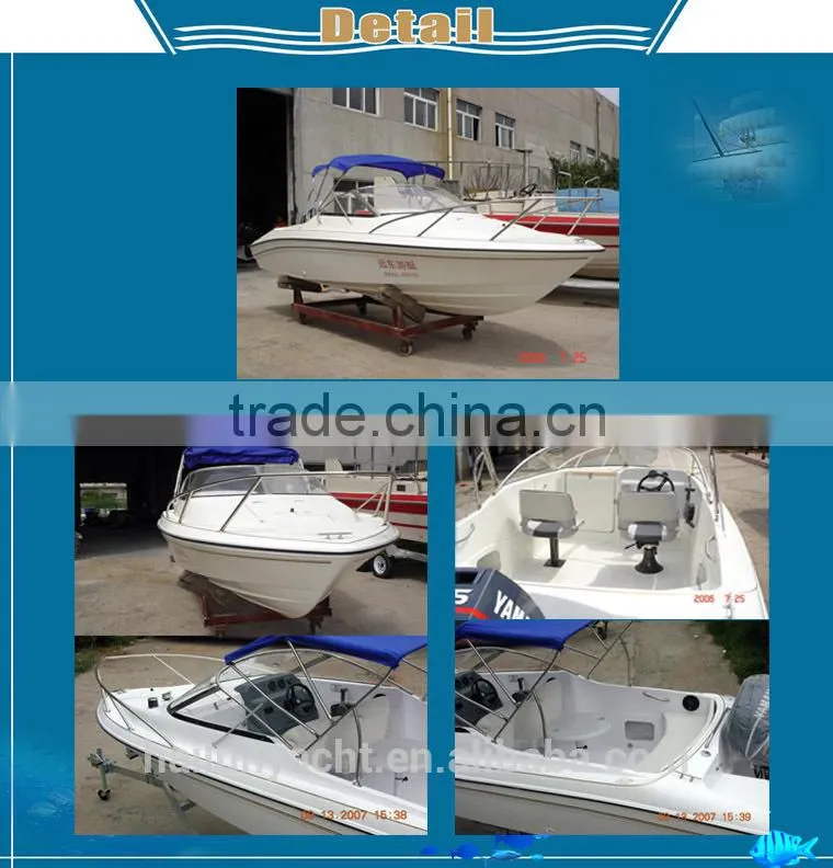 18 ft luxury fishing yachts for sale fiberglass console boat made in china